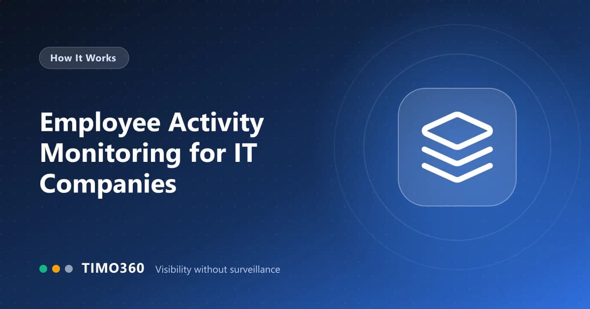 Employee Activity Monitoring for IT Companies: Respecting How Engineers Work