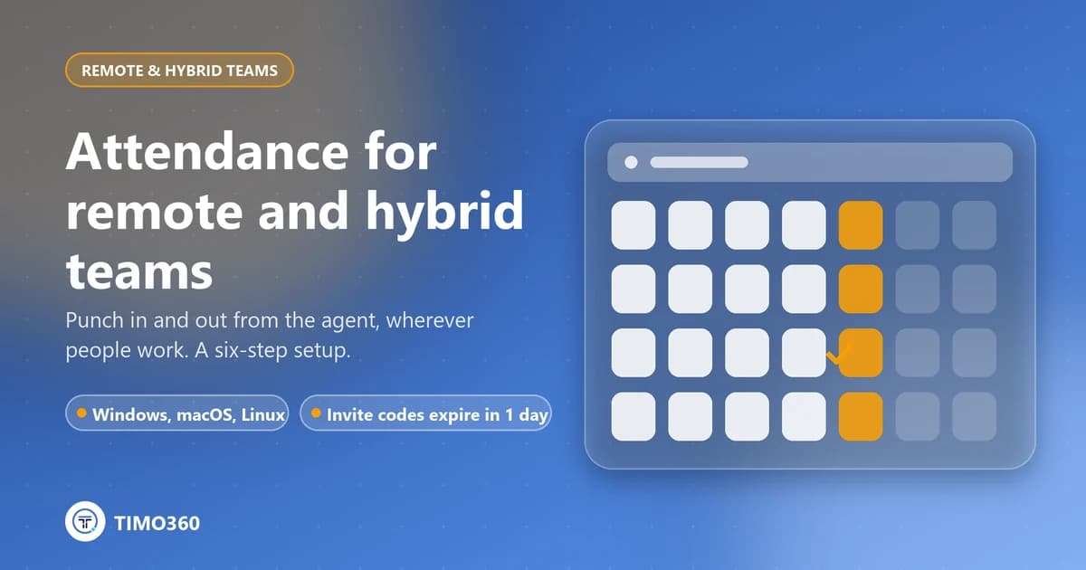Attendance Tracking for Remote and Hybrid Teams: A Practical Setup Guide