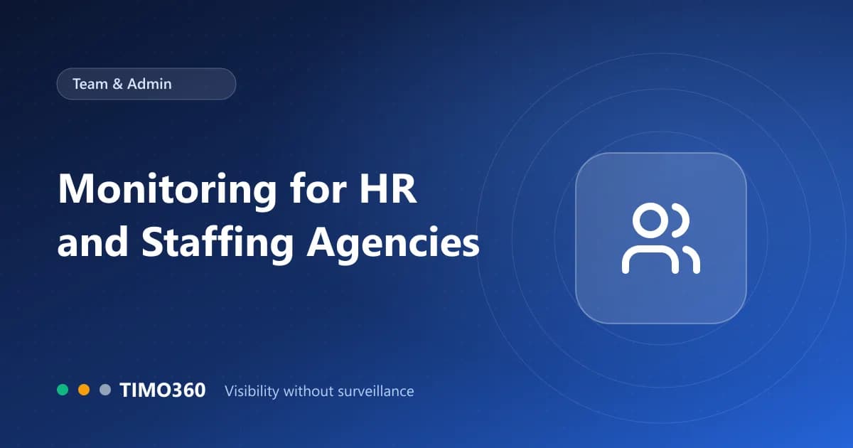 Employee Monitoring for HR and Staffing Agencies