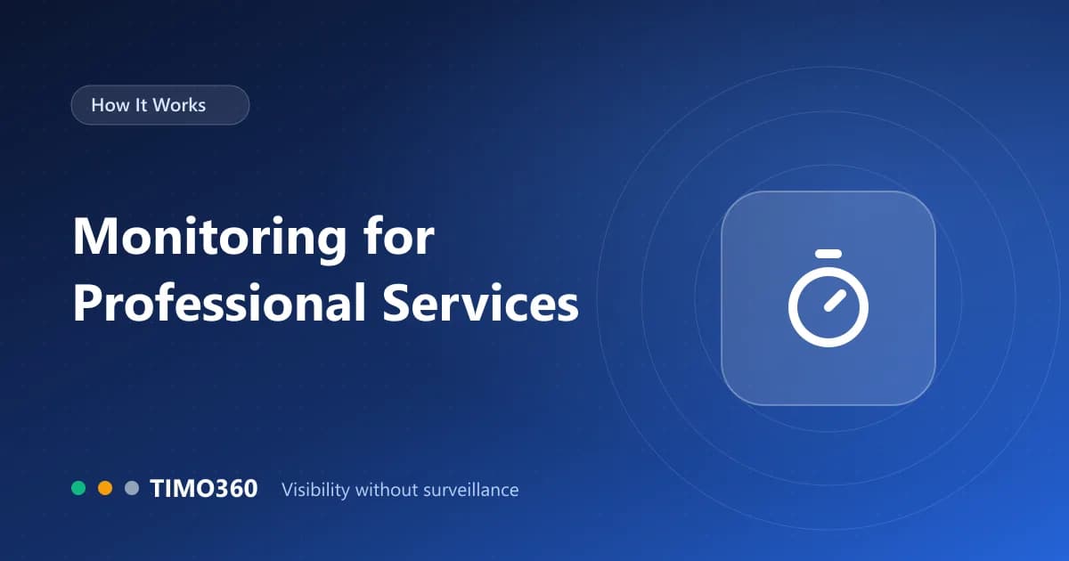 Employee Monitoring for Professional Services Firms: What Fits and What Does Not